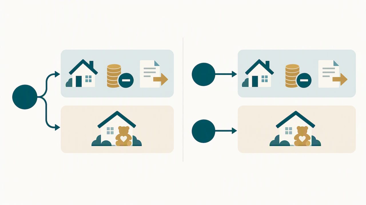 Separate lanes for executor and guardian responsibilities